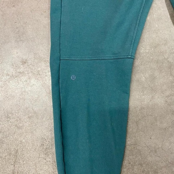 Lululemon Teal Green Jogger Sweatpants Mens Size L - Picture 4 of 8